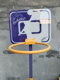 canestro bimbo 3anni con palla