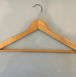 Gruccia legno antiscivolo