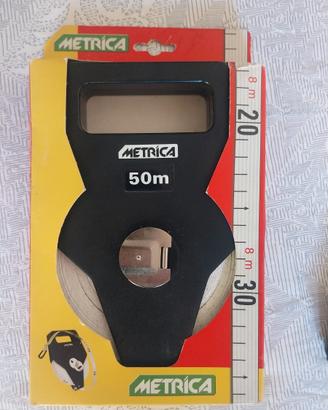 Rotella metrica 50 m nuova