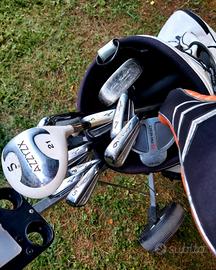 sacca da golf con carrello