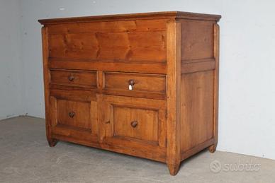 Antica madia panaria senese epoca XIX sec