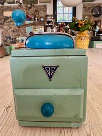 Macinacaffè vintage B.G. Macina Acciaio anni 50/60