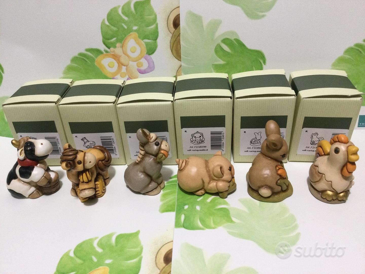 Thun Collezione Serie Completa 6 Animali Fattoria - Collezionismo In  vendita a Genova