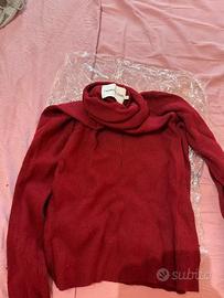 maglione Calvin Klein Jeans color bordeaux