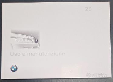 Libretto Manuale uso e manutenzione BMW Z3 - RARO