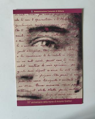 Folder Filatelico 70° Anniv. Gramsci - Ghilarza

