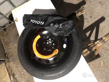 RUOTINO-SCORTA+KIT ATTREZZI X TOYOTA YARIS & AYGOX