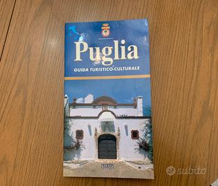 Libro guida turistico culturale puglia dvd mappa