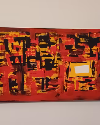 Quadro stampa moderna astratta su  50x120 