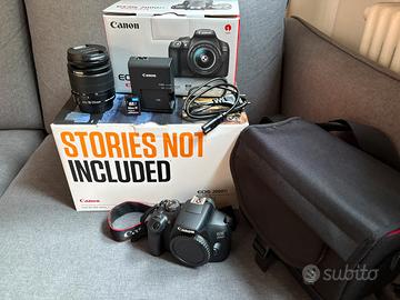 Macchina fotografica Reflex Canon EOS 2000D
