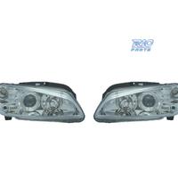 FARI PER PEUGEOT 106 96-05 ANGEL EYES FONDO CROMAT