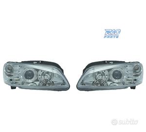 FARI PER PEUGEOT 106 96-05 ANGEL EYES FONDO CROMAT