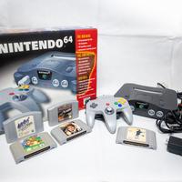 Nintendo 64 + 5 giochi (come nuovo)