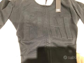 6002350597 Felpa Originale Fiat Con Zip Taglia M
