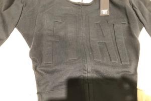 6002350597 Felpa Originale Fiat Con Zip Taglia M