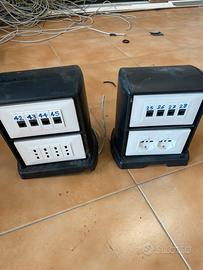 28 Torrette distribuzione elettrica da pavimento