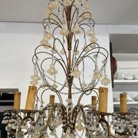 LAMPADARIO CON GOCCE  ROSELLINE MURANO