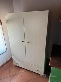 Armadio mobile due ante 100x160x54