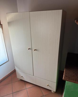 Armadio mobile due ante 100x160x54