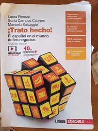 libro scuola superiore spagnolo " Trato hecho"