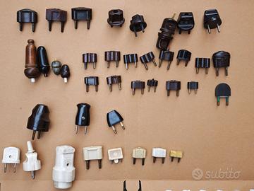 prese e pulsanti elettrici vintage