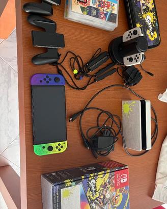 Nintendo Switch Oled + giochi e accessori
