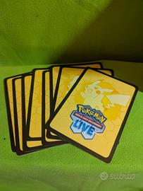 6 Carte Codice Pokémon Live da Riscattare