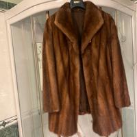 giacca in pelliccia di visione