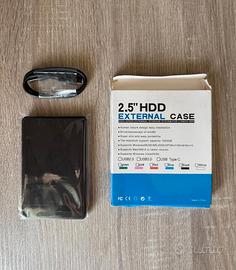 Box Case Custodia Esterna per HDD/SSD 2.5" USB 3.0