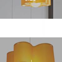 Lampada a sospensione Silù di Artempo