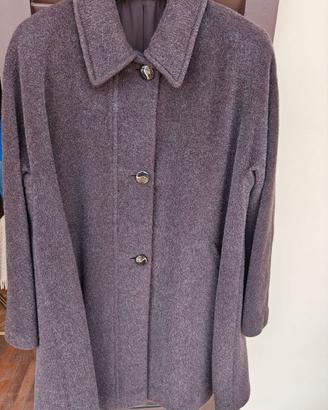 Cappotto marrone/violaceo