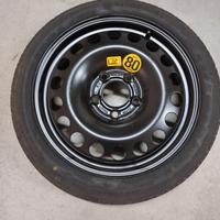 ruotino scorta opel astra j con cerchio R16