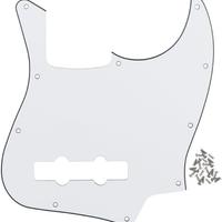 Battipenna Bianco Basso Elettrico Jazz Bass