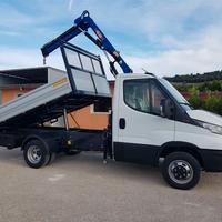 IVECO 35C16 NUOVO con gru e ribaltabile - 3000cc