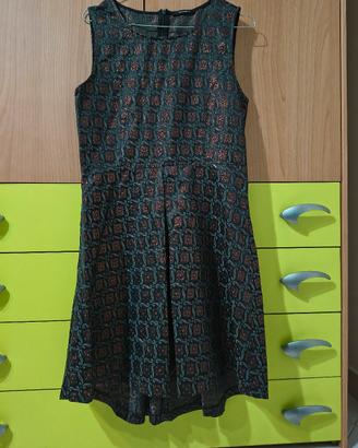 vestito fantasia bronzo Victoria C. tg M 44 
