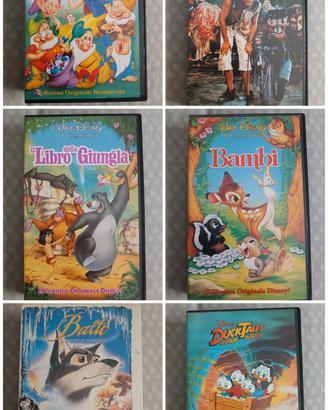 Lotto Vhs Disney Originali + Cult  Rarissimi
