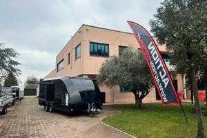 Rimorchio trasporto auto chiuso