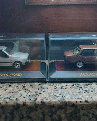 Coppia modellini Renault 1/43
