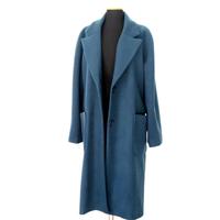 Cappotto Class lungo over ottanio monopetto tg 44