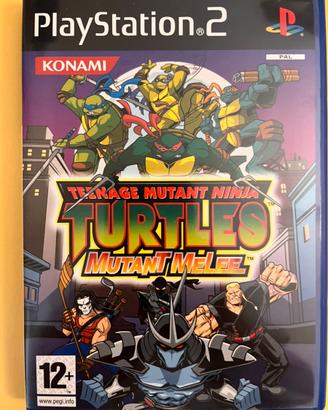 Gioco ps2 tartarughe ninja