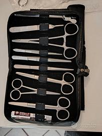 strumenti per sutura in acciaio inox chirurgico