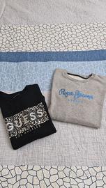 felpe 12 anni Guess Pepe jeans 