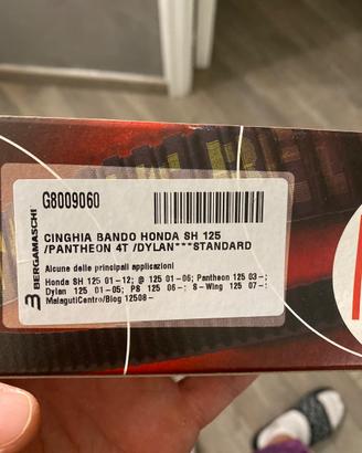 Cinghia sh 125/150-2009/12
