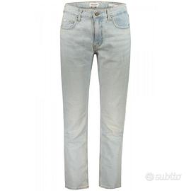JEANS, G14 SLIM FIT, 5 TASCHE, EFFETTO SLAVATO,