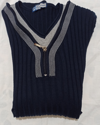 Maglia uomo maniche lunghe blu