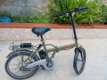 Bicicletta Elettrica IFM Verde Militare 