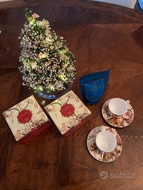 Cottage Blossom: coppia tazzine da collezione