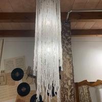 lampadario sospensione a 2 cascate
