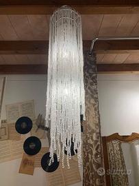 lampadario sospensione a 2 cascate