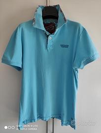 Polo turchese superior vintage